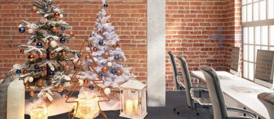 magie de Noël au bureau