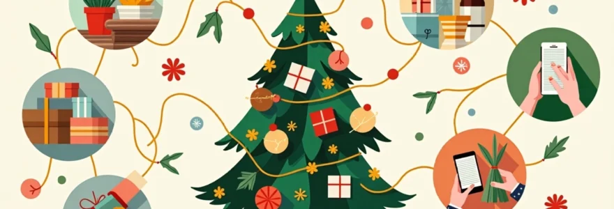 Emballages écologiques pour Noël